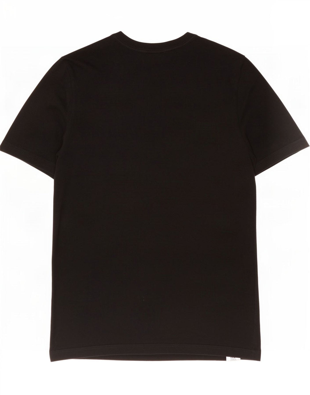 T-shirt Adidas da uomo Top media in cotone nero