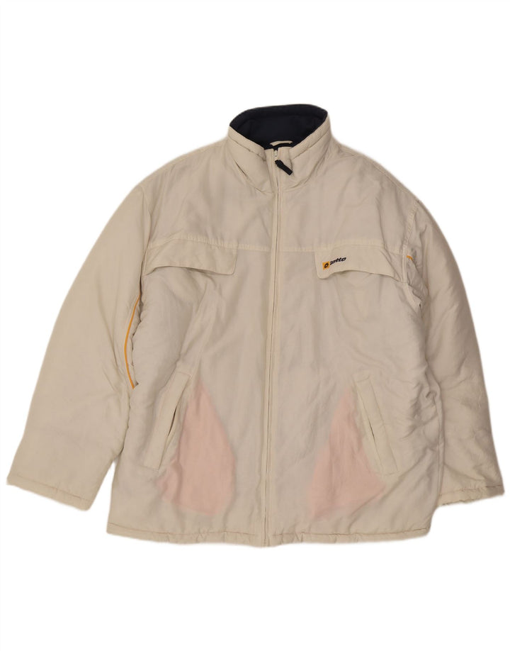 Giacca a vento da uomo LOTTO IT 52 XL Bianca