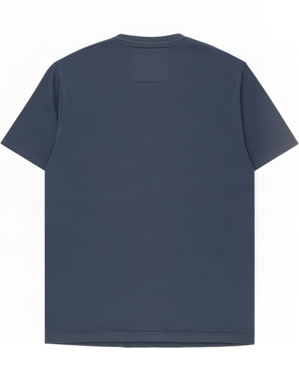 Crew Clothing T-shirt da uomo Top Large in cotone blu navy