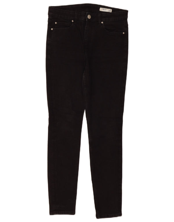 Marks & Spencer Donna The Ivy Skinny Jeans UK 12 Medio W30 L28 Nero