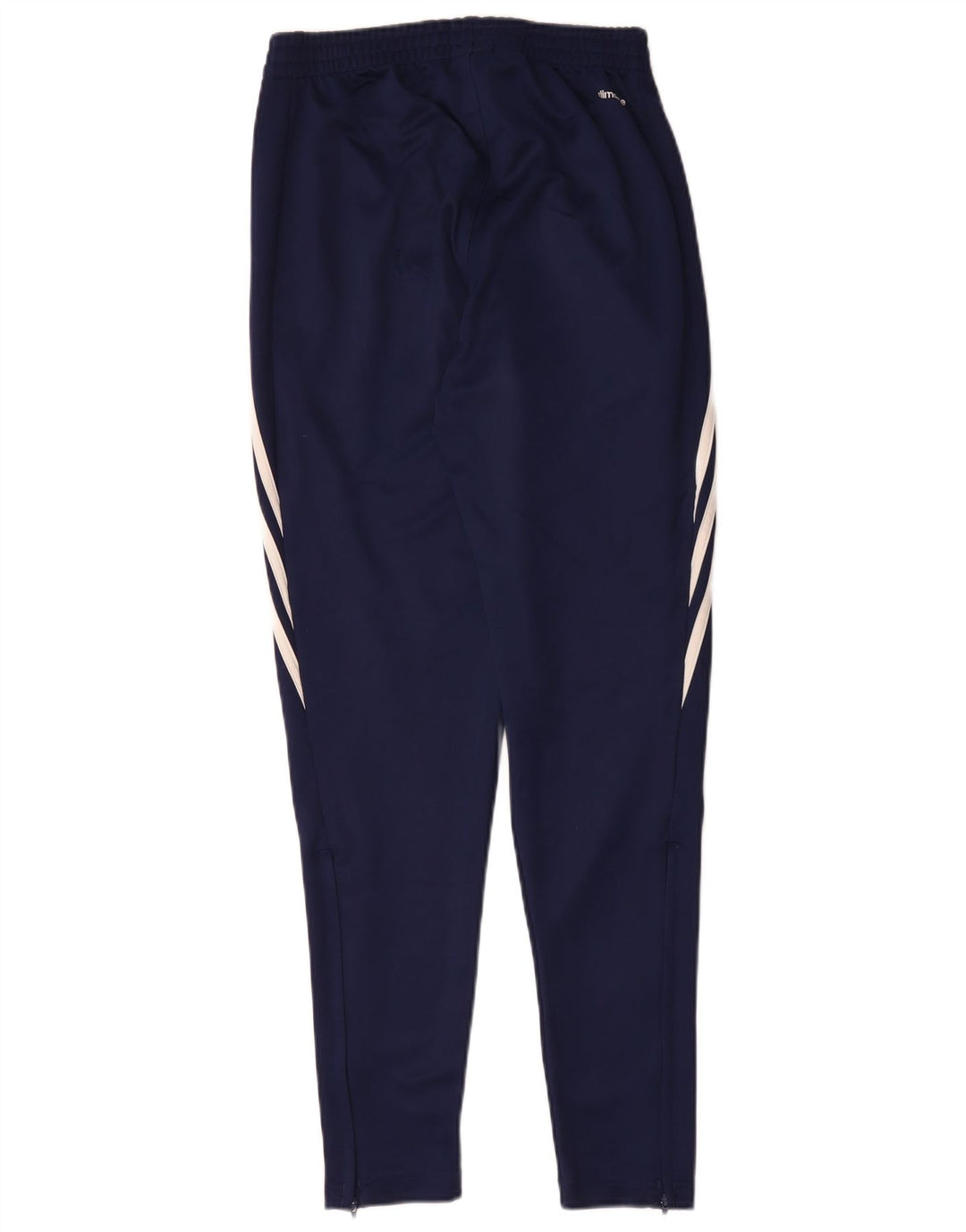 Pantaloni da tuta Adidas Climalite da uomo XS in poliestere blu navy