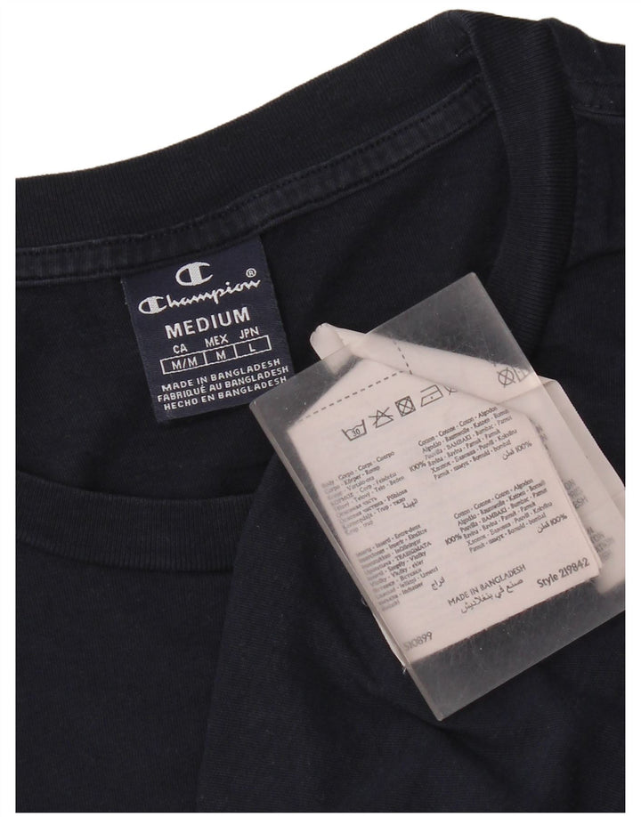 Canotta da uomo Champion in cotone medio blu navy