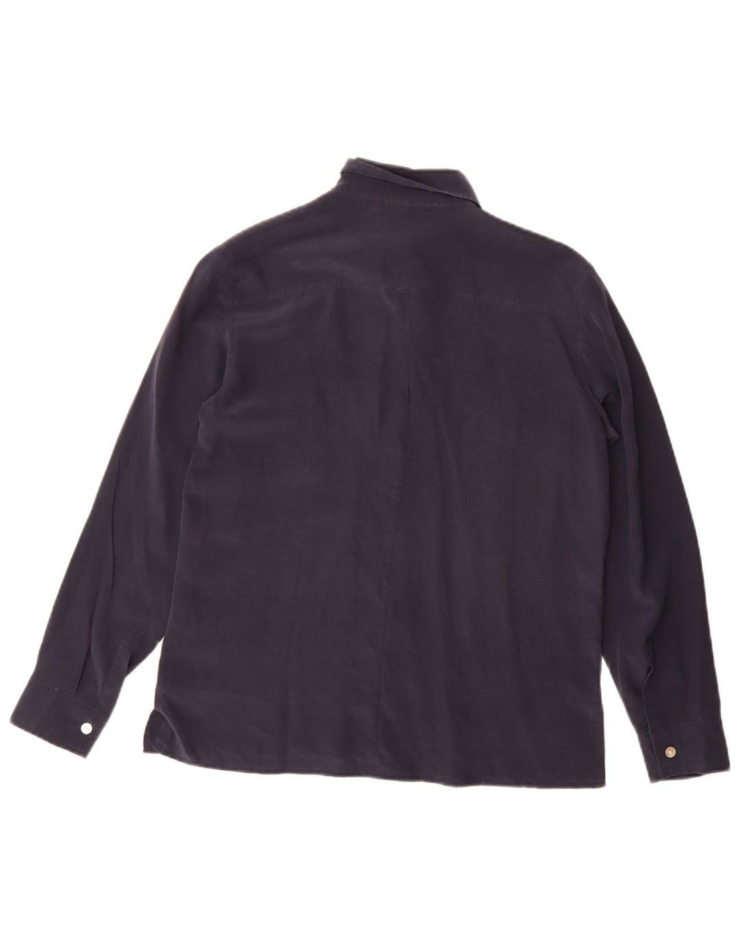 Camicetta camicia da donna i Blues IT 44 Seta blu navy medio