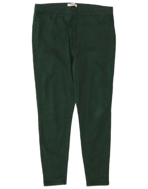 Jeans Jeggings da donna Marks & Spencer UK 16 Large W32 L30 Cotone verde