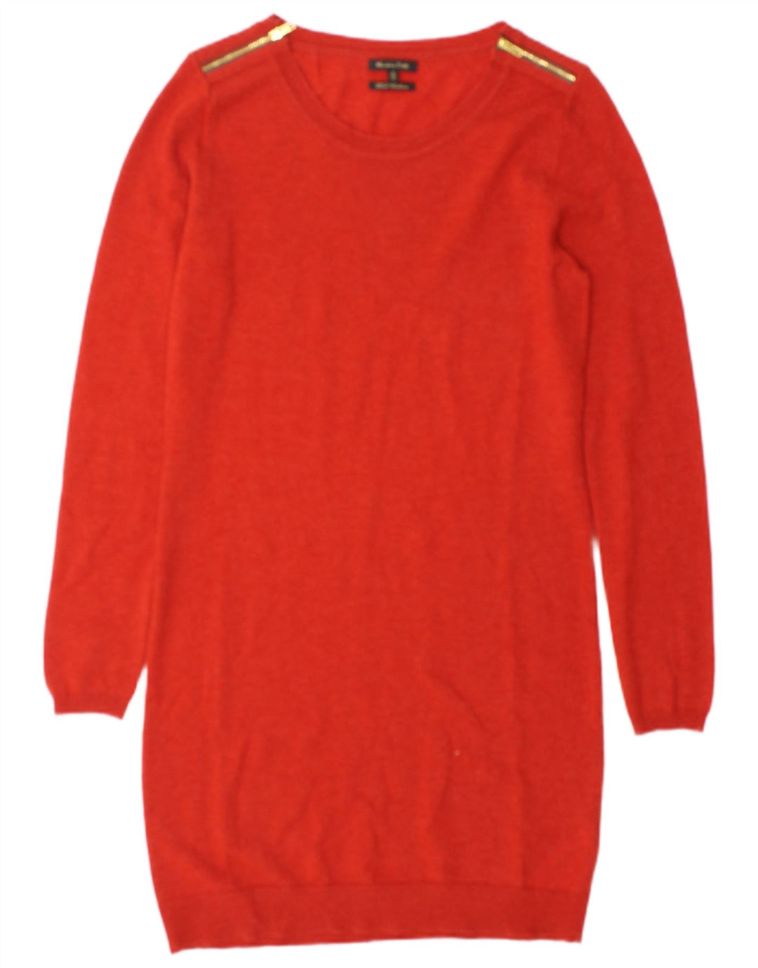 Abito maglione da donna Massimo Dutti UK 14 Lana rossa media