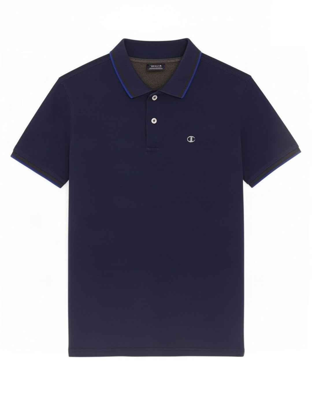 Polo da uomo Champion media blu navy