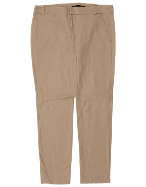 Pantaloni chino slim da donna Zara EU 38 Small W28 L28 Beige