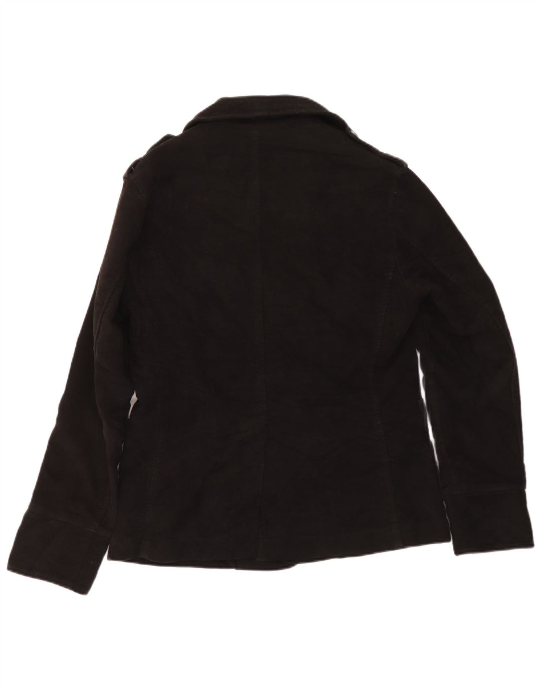 Cappotto da marinaio da uomo Aviazione Navale UK 38 cotone nero medio