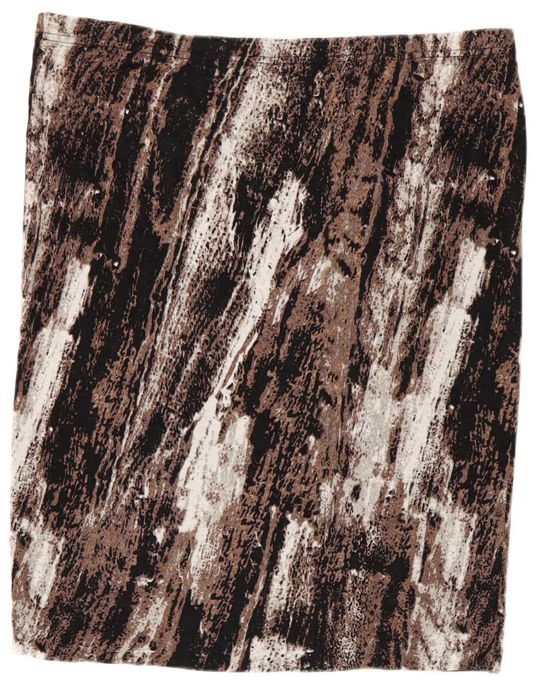 Gonna dritta da donna MOSSIMO 2XL W40 Rayon color block marrone