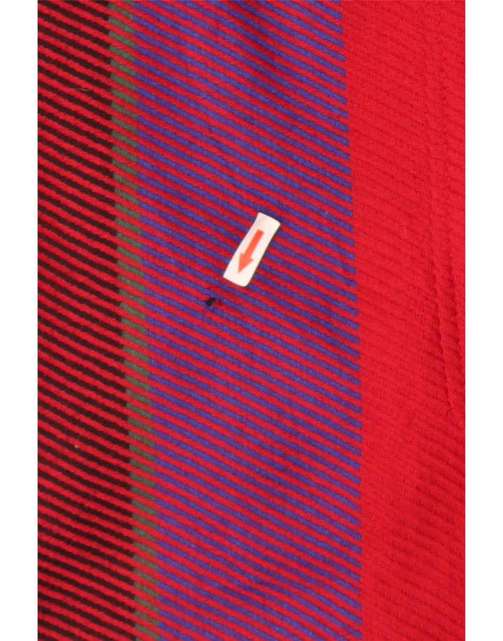 Soprabito oversize da donna Roccobarocco UK 10 piccolo in lana a righe rosse