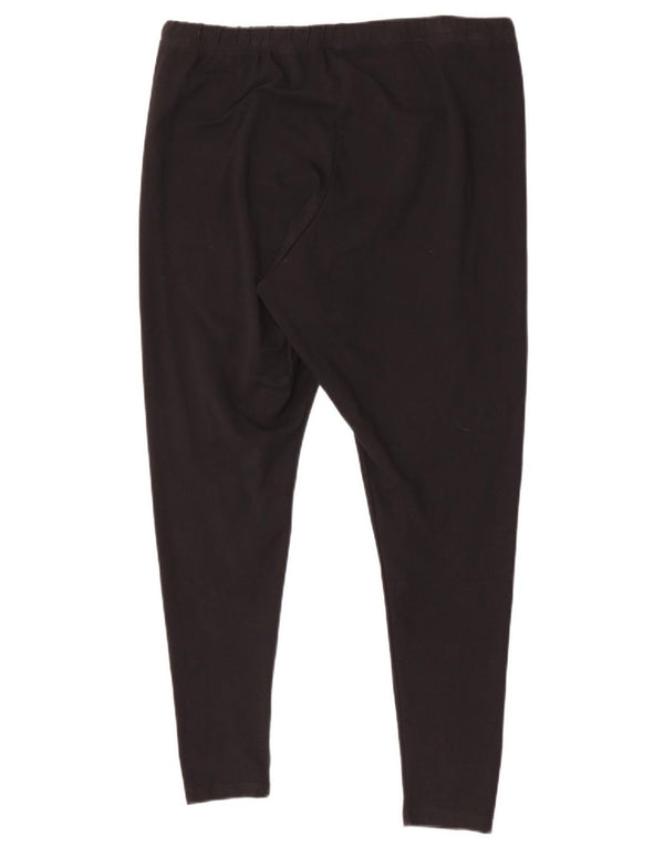 Leggings Adidas da donna UK 28/30 3XL cotone nero