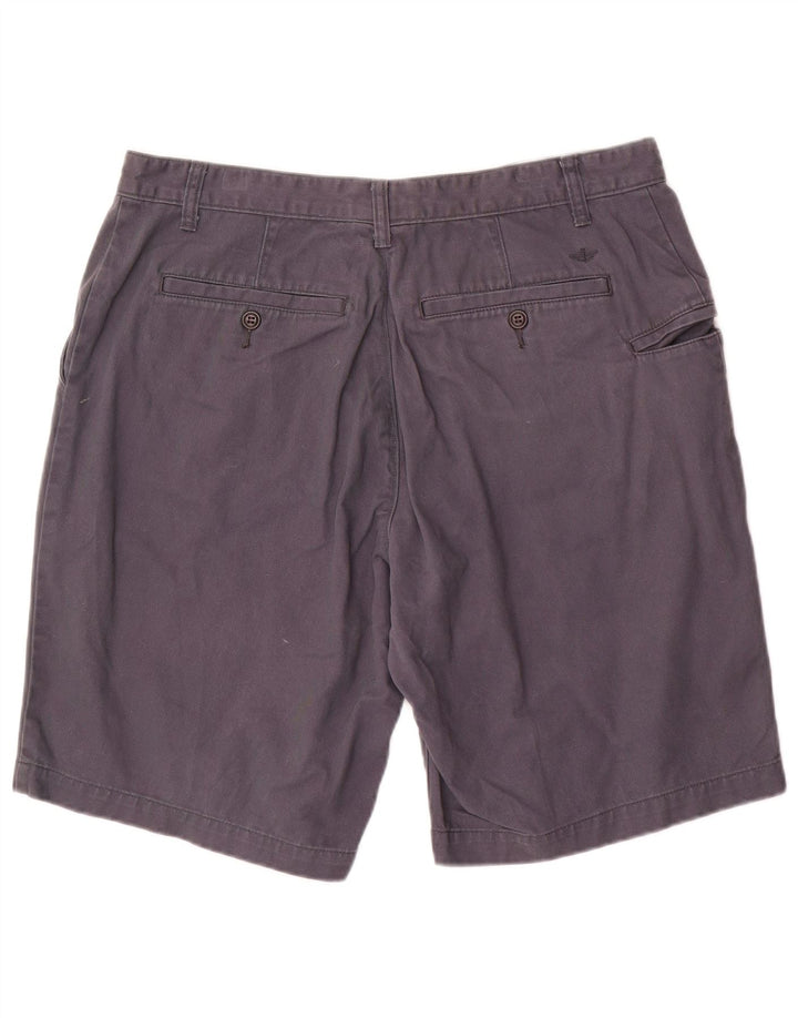 Pantaloncini chino da uomo Dockers W36 grandi in cotone grigio