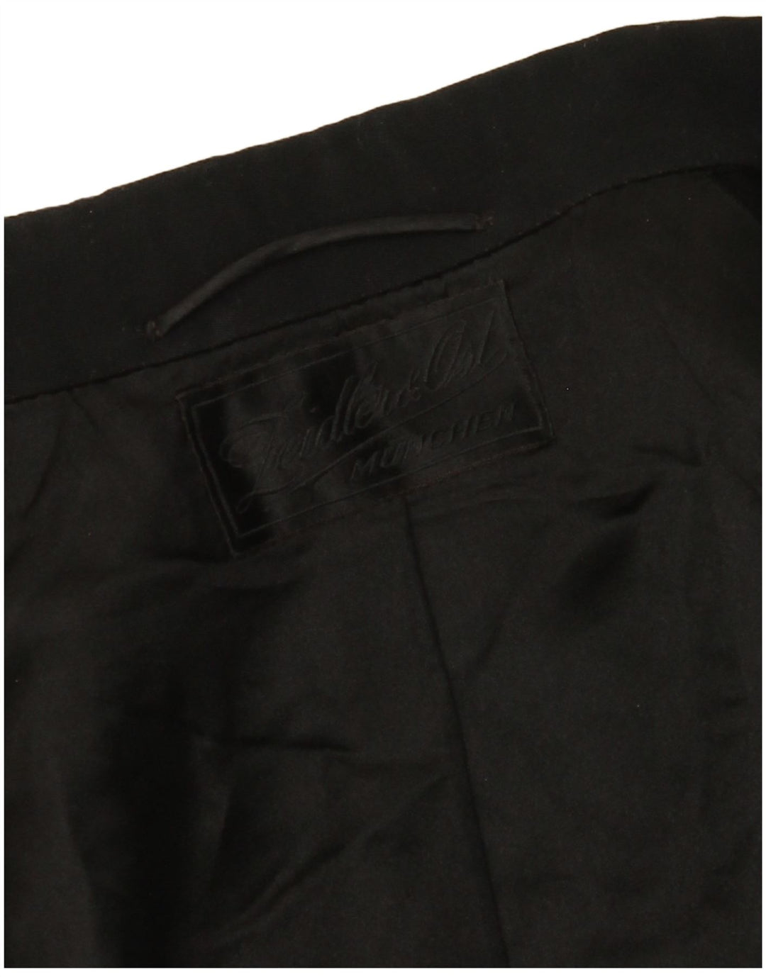 Giacca blazer da uomo VINTAGE frac UK 38 medio nero