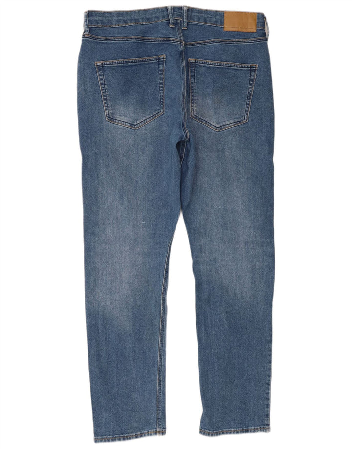 Jeans slim da uomo French Connection W34 L32 cotone blu