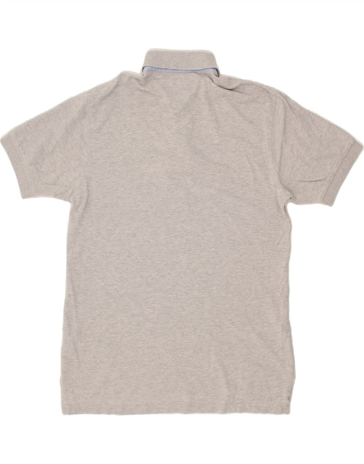 TOMMY HILFIGER Mens Polo Shirt Large Grey Cotton Vintage Tommy Hilfiger and Second-Hand Tommy Hilfiger from Messina Hembry 