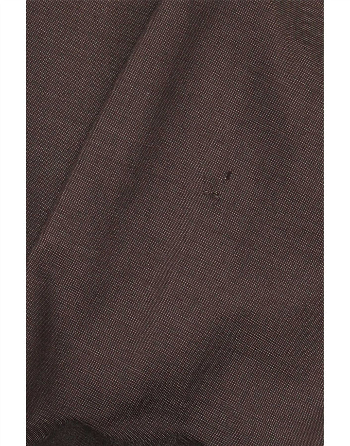 Marks & Spencer Giacca lunga da uomo a 2 bottoni UK 48 2XL Marrone Lana