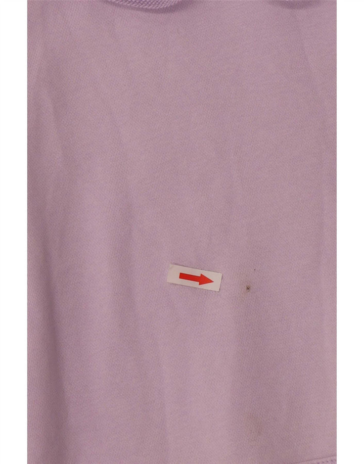 Felpa con cappuccio da uomo Nike Small in cotone viola
