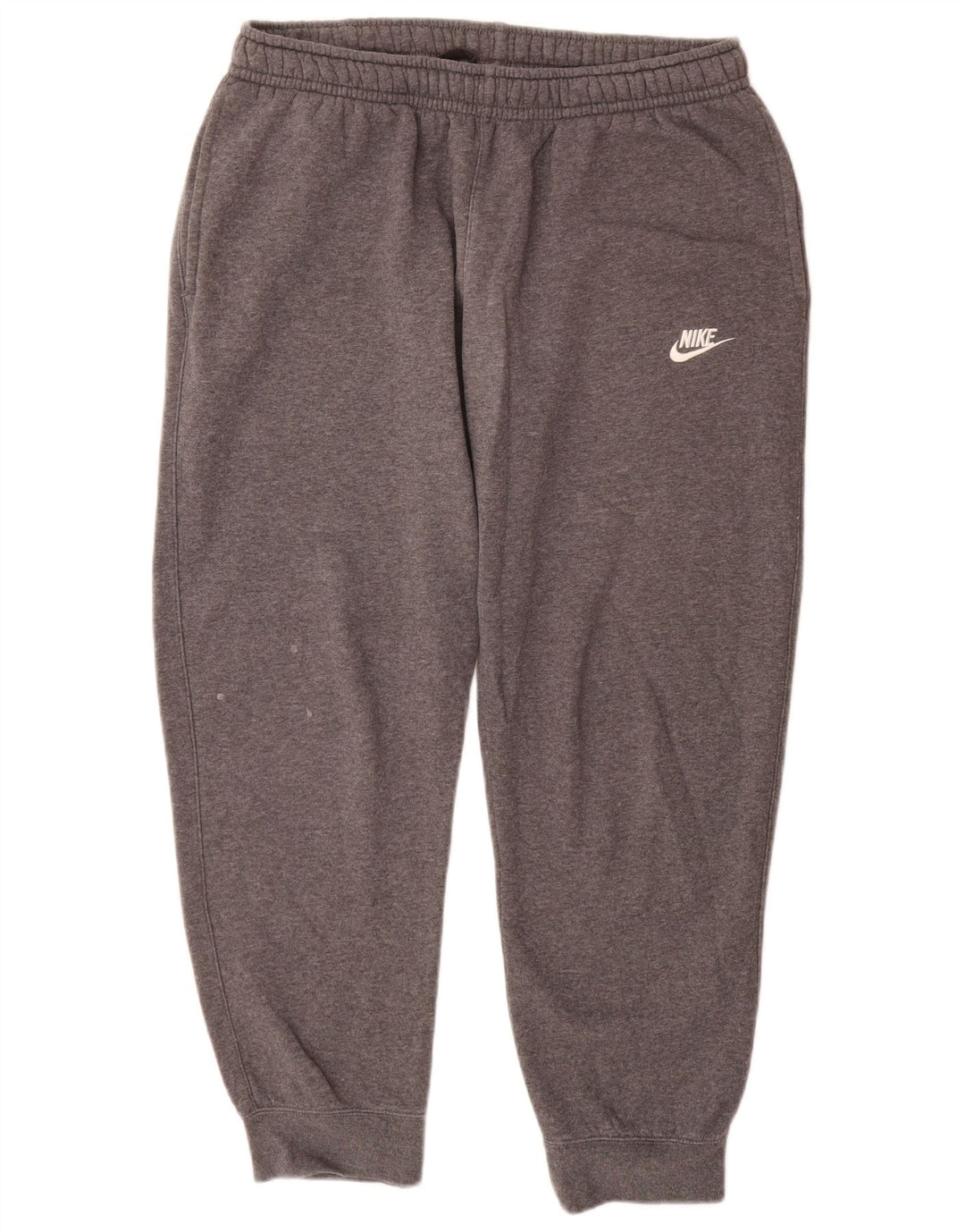 Pantaloni da tuta da uomo Nike Joggers grandi in cotone grigio