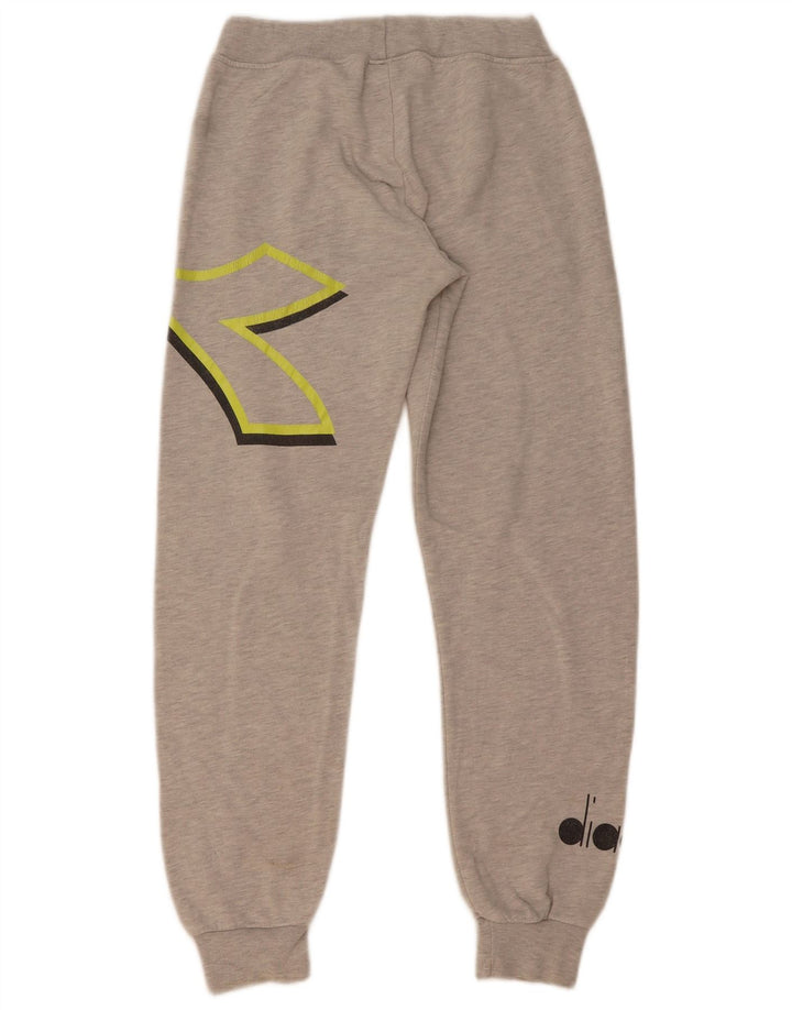 Pantaloni da tuta grafici da bambino Diadora 13-14 anni Grigi