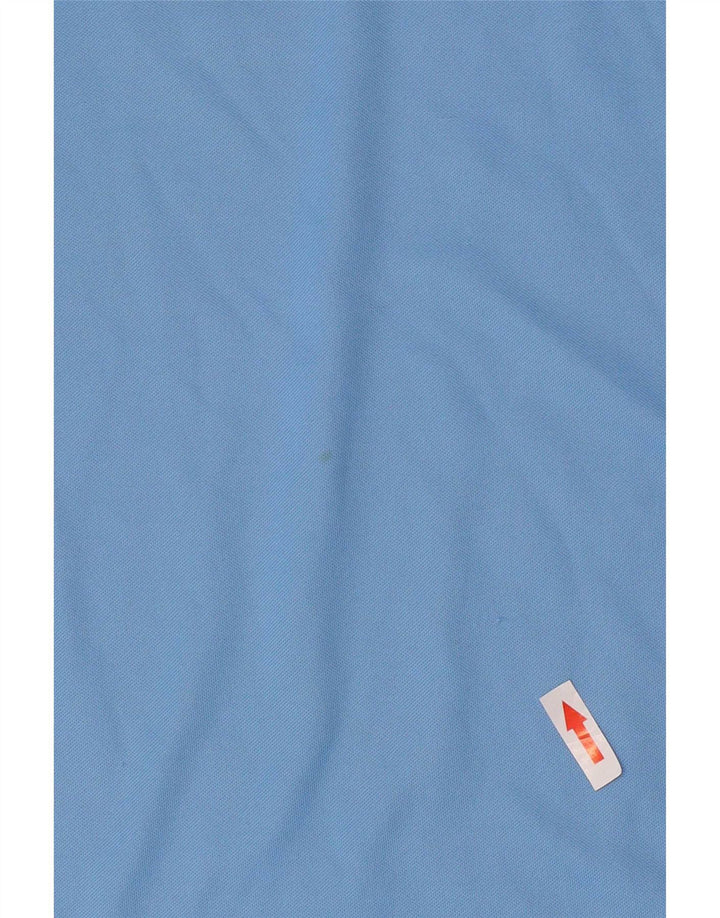 T-shirt Nike Dri Fit da uomo, top in poliestere blu medio