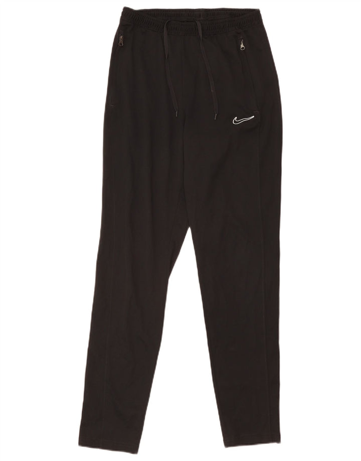 Pantaloni da tuta Nike Dri Fit Slim Fit da uomo, piccoli, in poliestere nero