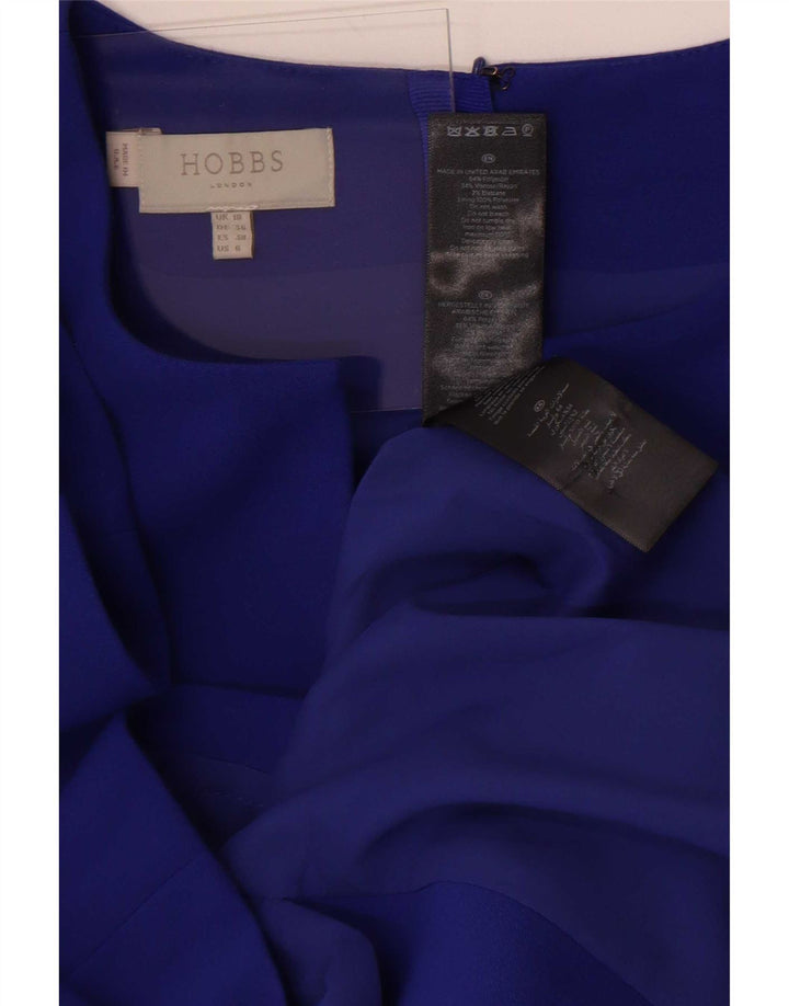 Abito tubino da donna Hobbs UK 10 piccolo poliestere blu