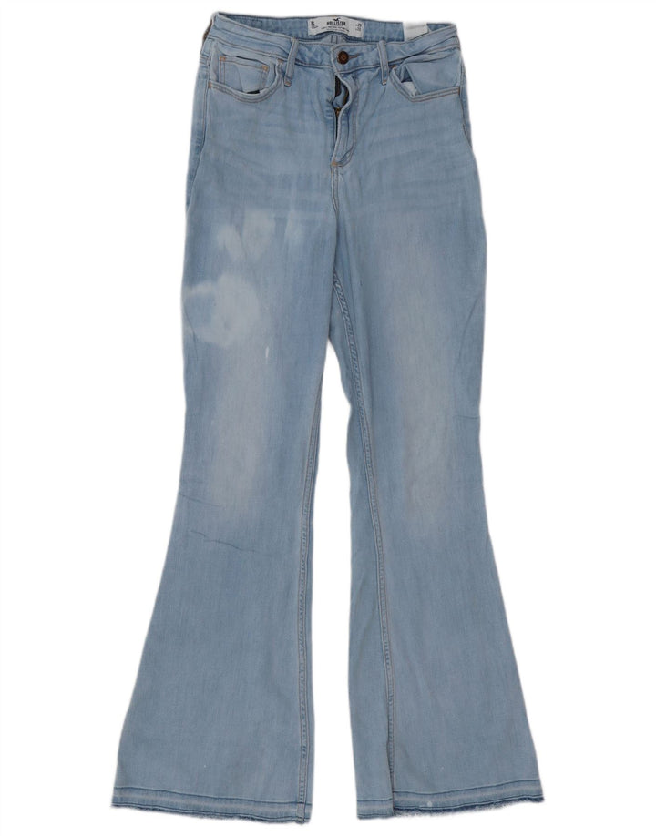 Jeans Hollister Curvy a vita alta svasati da donna US 9 medi W29 L33 Blu