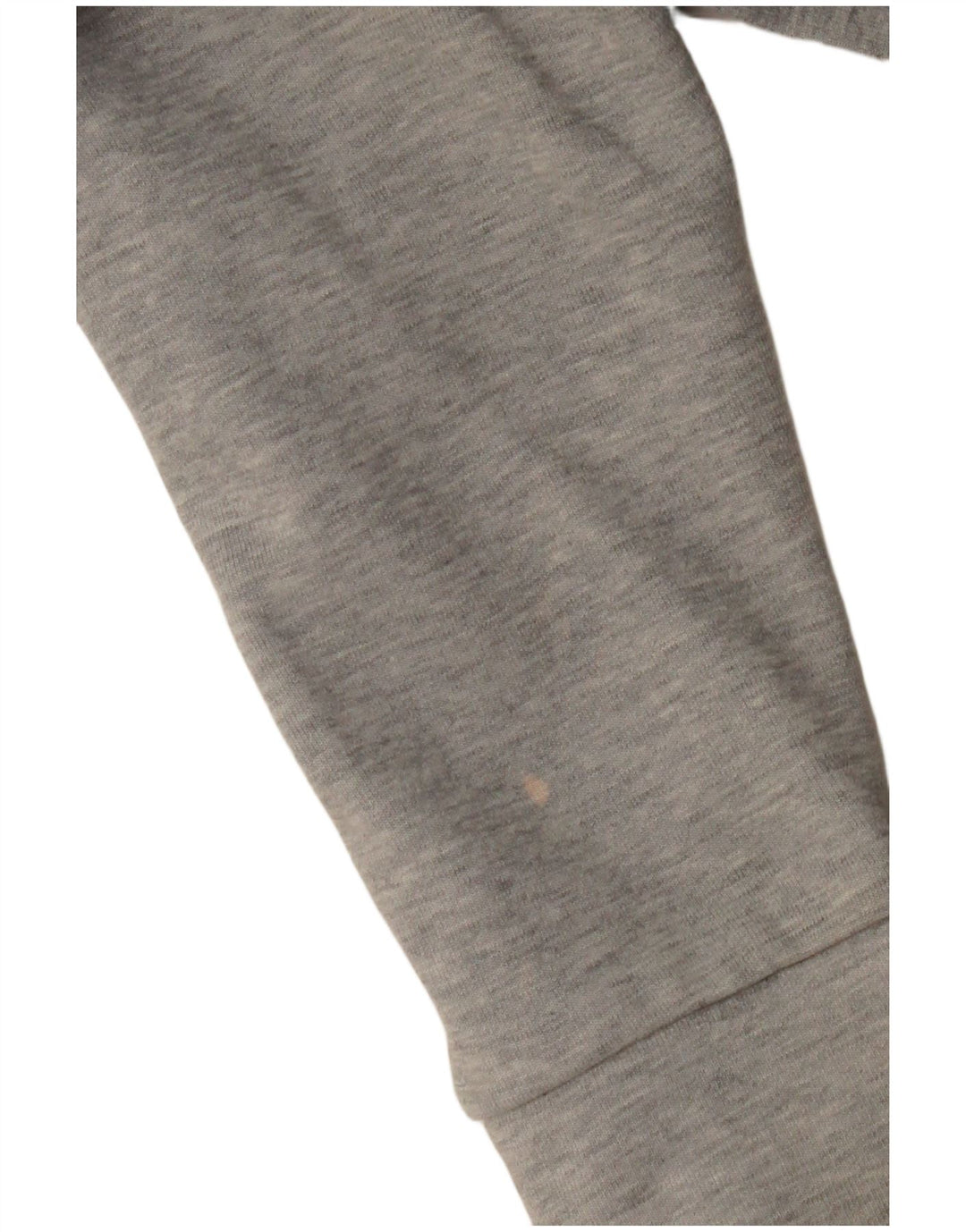 Maglione con cappuccio e zip oversize da donna Nike UK 10 piccolo cotone grigio