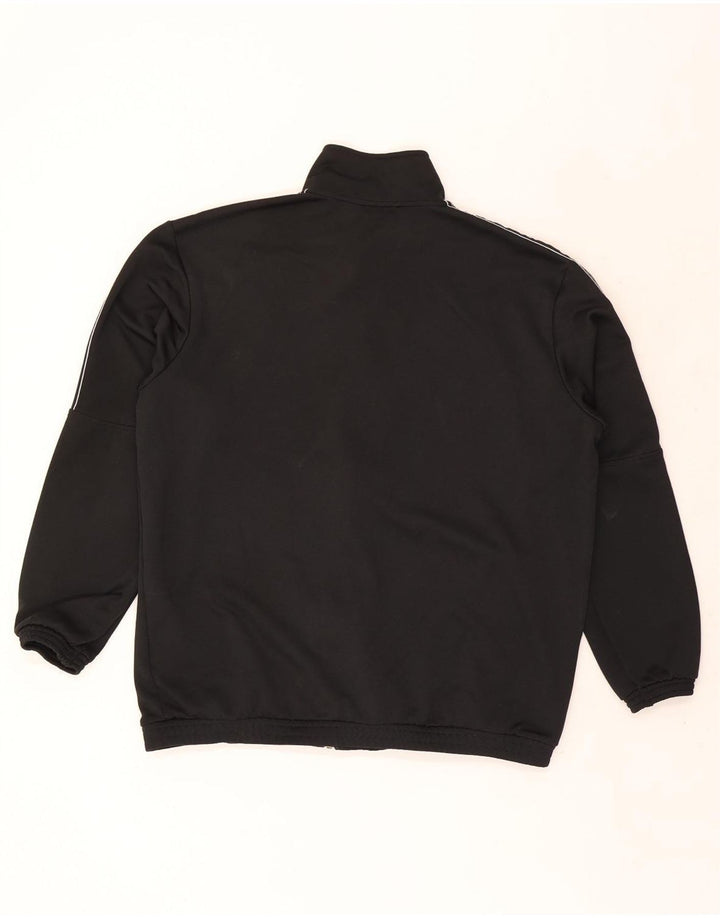 Giacca da ginnastica da uomo Adidas XL nera in poliestere