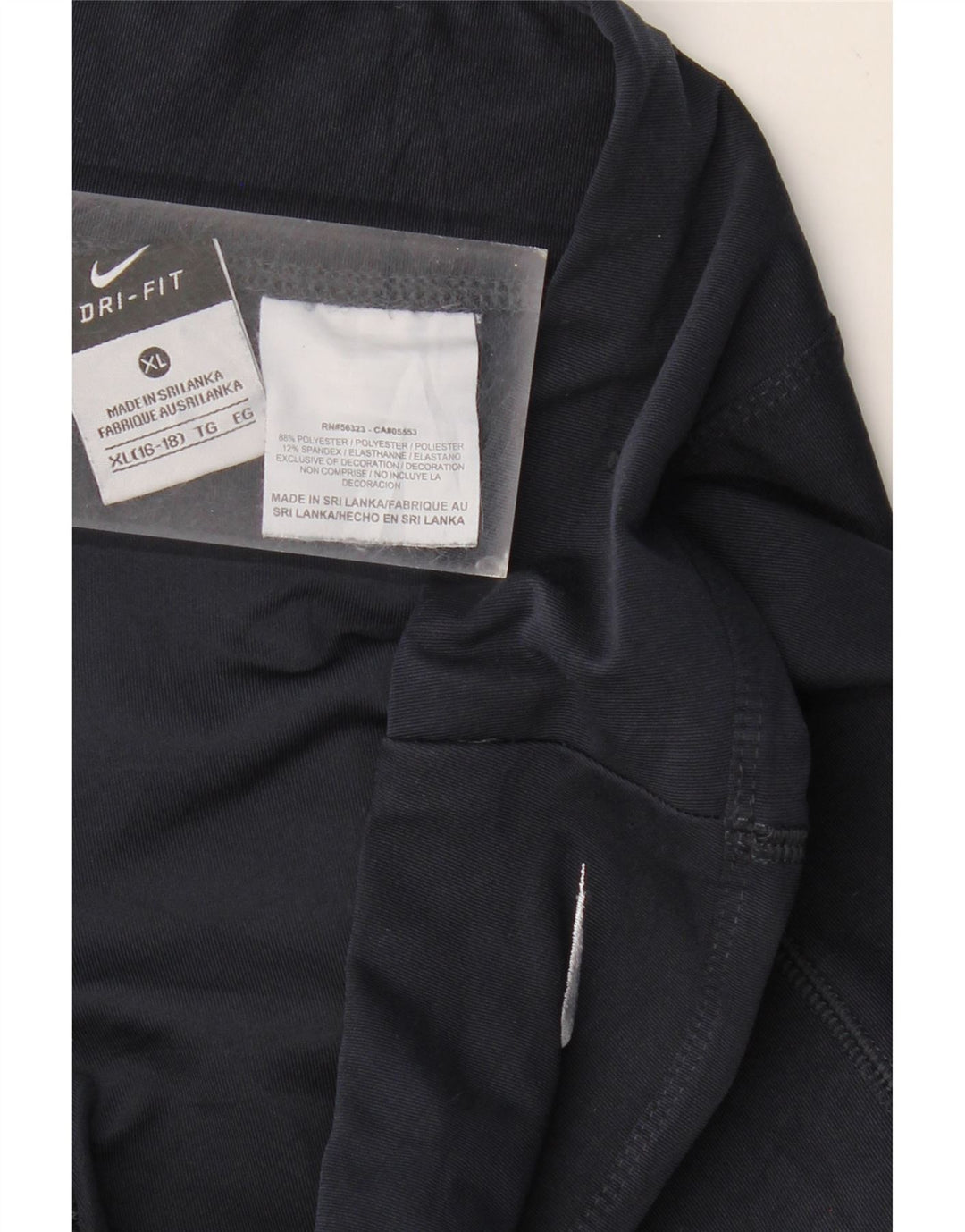NIKE Womens Tracksuit Trousers US 16/18 XL Navy Blue Polyester Vintage Nike and Second-Hand Nike from Messina Hembry 