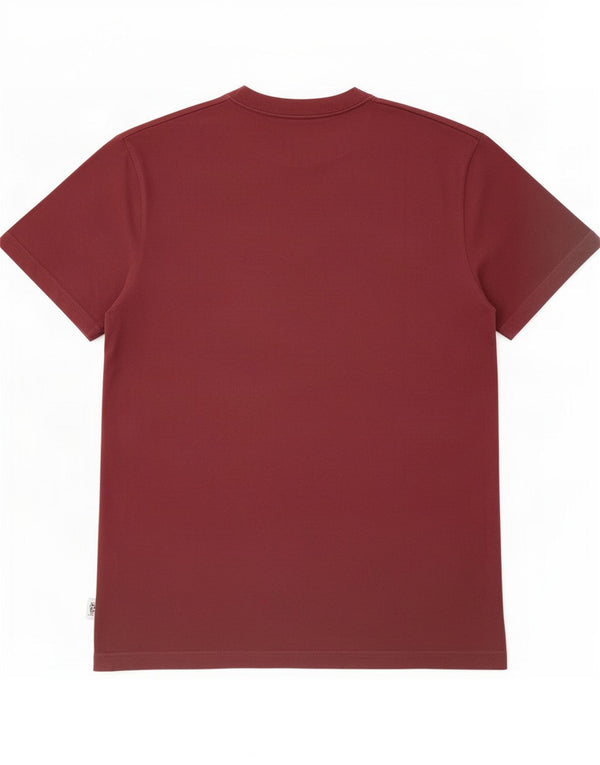 T-shirt grafica da uomo DC Top grande in cotone marrone