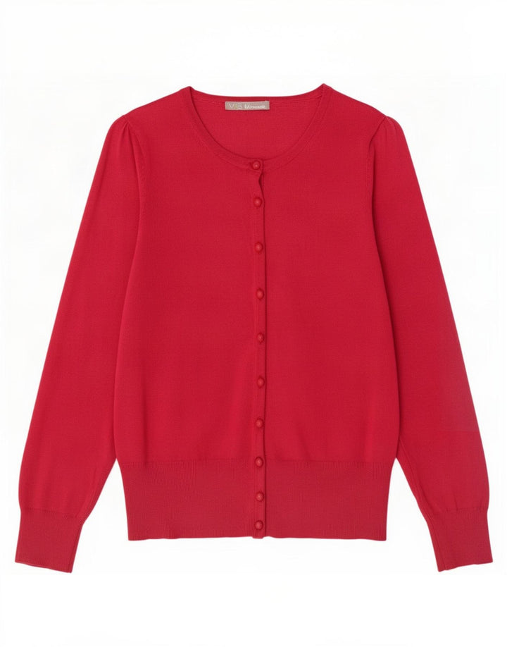 Maglione cardigan da donna Marks & Spencer UK 12 Rosa medio