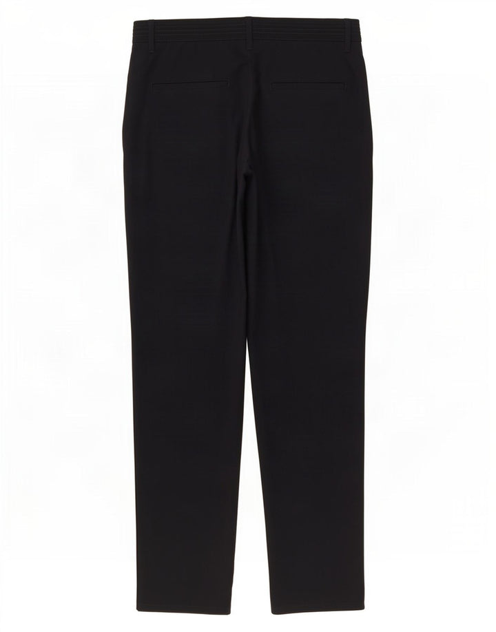 Pantaloni chino slim da donna Zara grandi W34 L29 poliestere blu navy