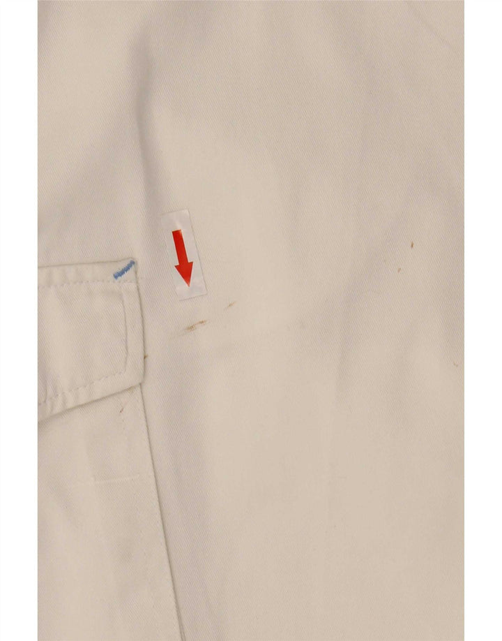 Pantaloncini cargo da uomo AST W34 grandi cotone bianco