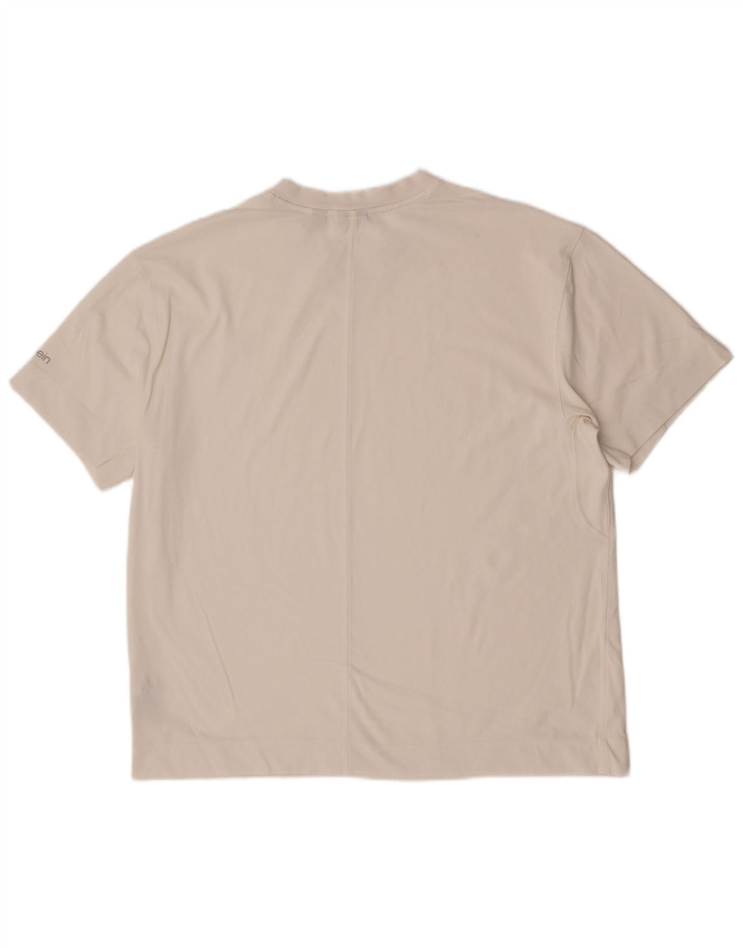Maglietta da uomo Calvin Klein Top Large in cotone bianco