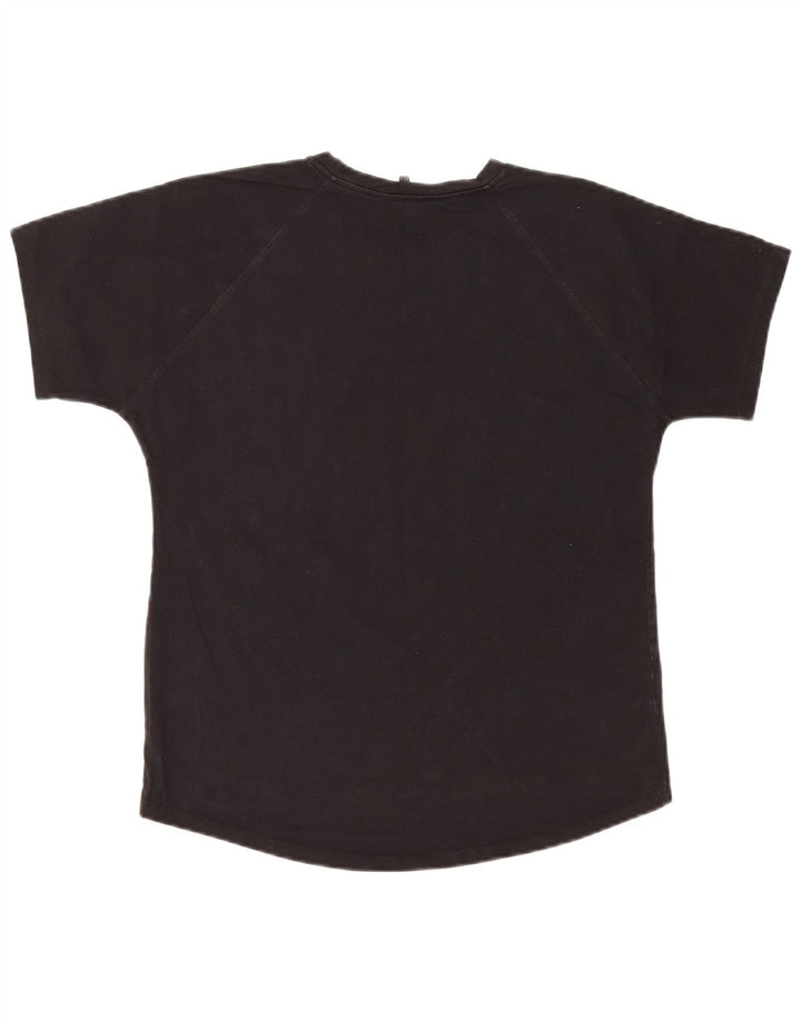 T-shirt da uomo Massimo Dutti Top Small in cotone nero