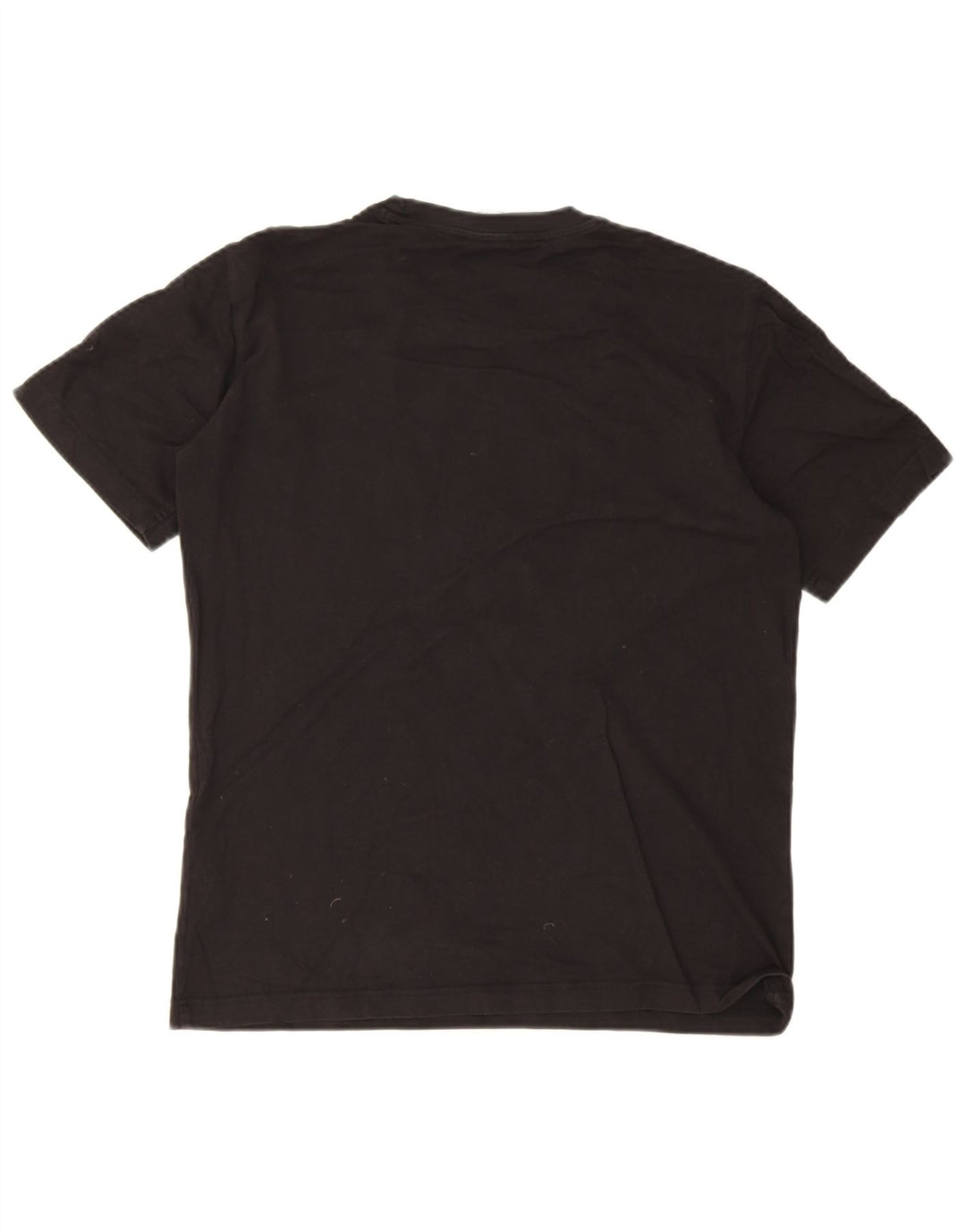T-shirt grafica Champion da uomo Harvard, top in cotone nero medio