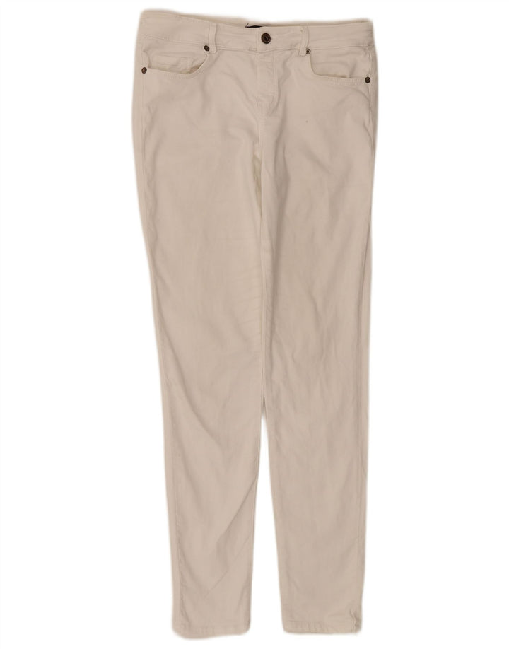 MASSIMO DUTTI Womens Skinny Jeans EU 40 Medium W30 L29 White