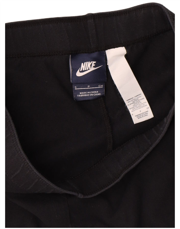 Leggings Nike Graphic Capri da donna UK 8 piccoli in cotone nero