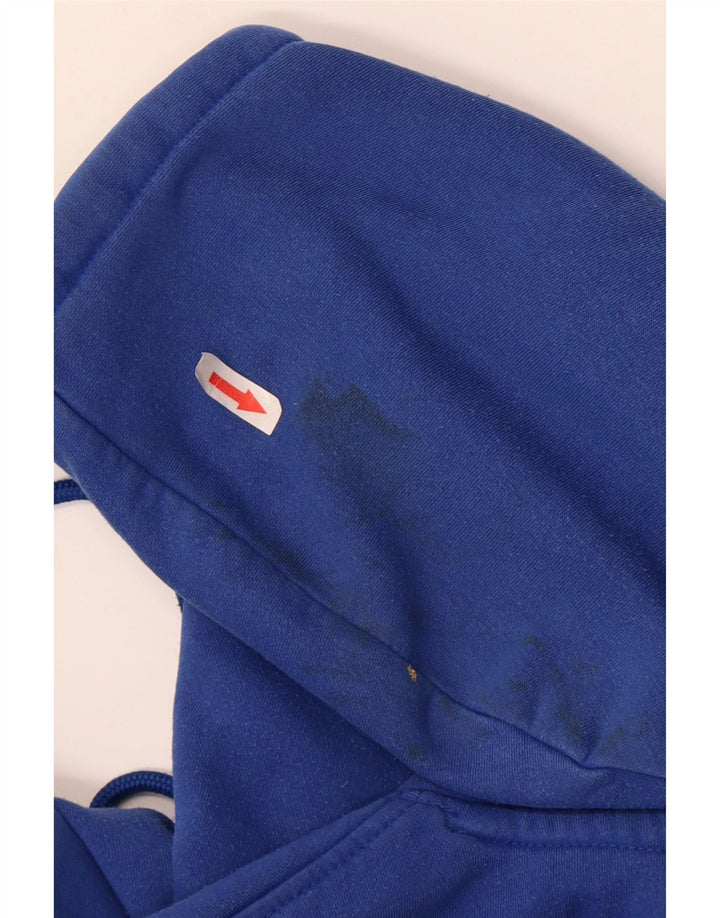 Maglione con cappuccio grafico da uomo Canterbury grande blu