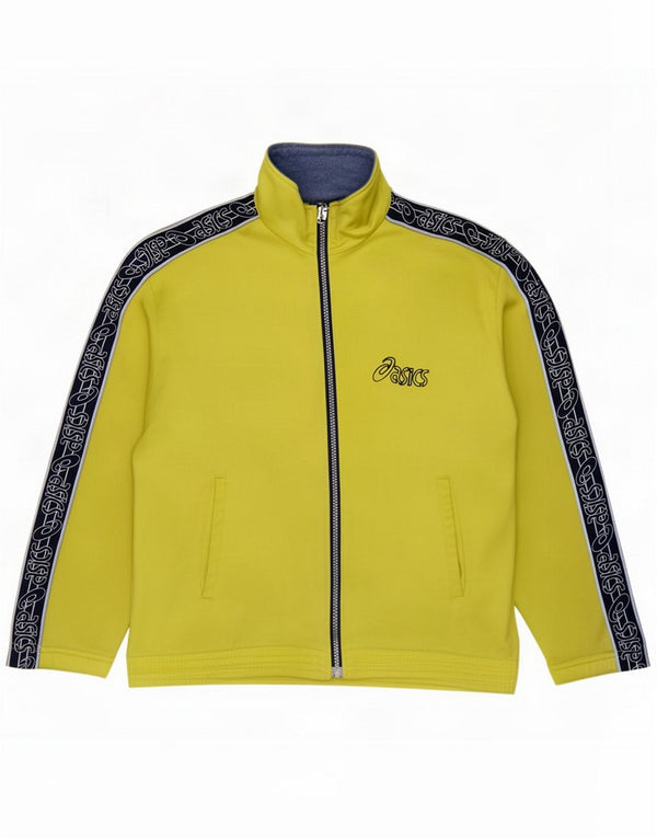 Asics Giacca da tuta da ragazzo 13-14 anni Yellow Colourblock