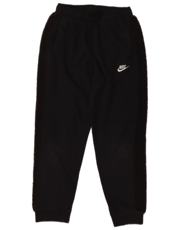 Pantaloni della tuta da ragazzo Nike Joggers 12-13 anni grandi in cotone nero