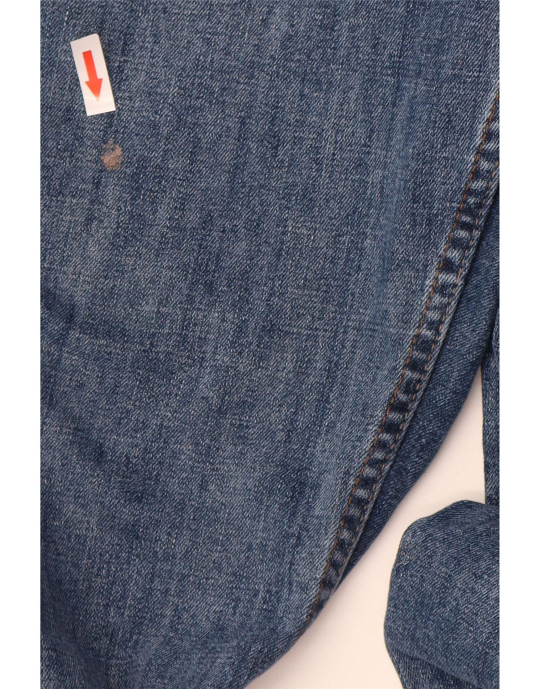 Jeans dritti da uomo Wrangler W34 L30 cotone blu