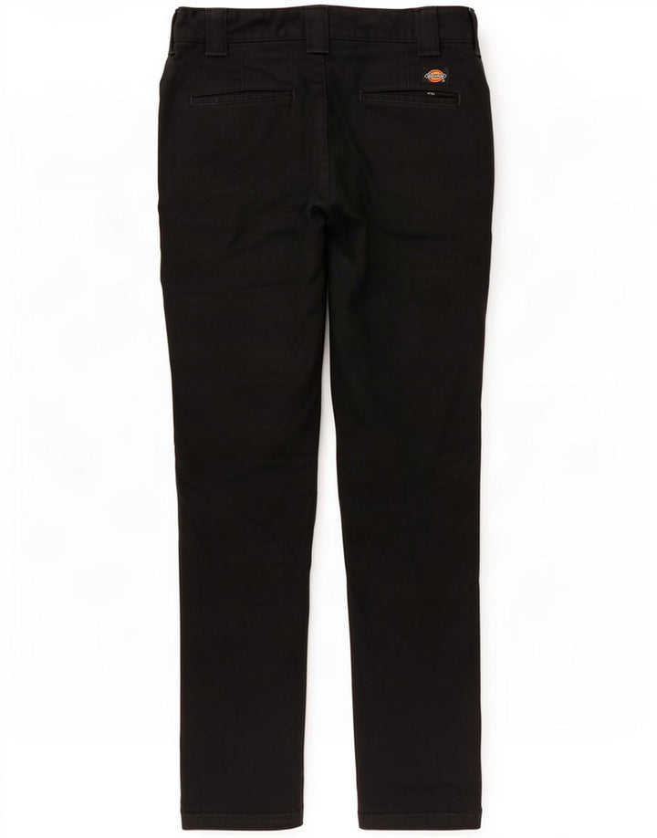 Pantaloni chino dritti da uomo Dickies W34 L32 poliestere nero