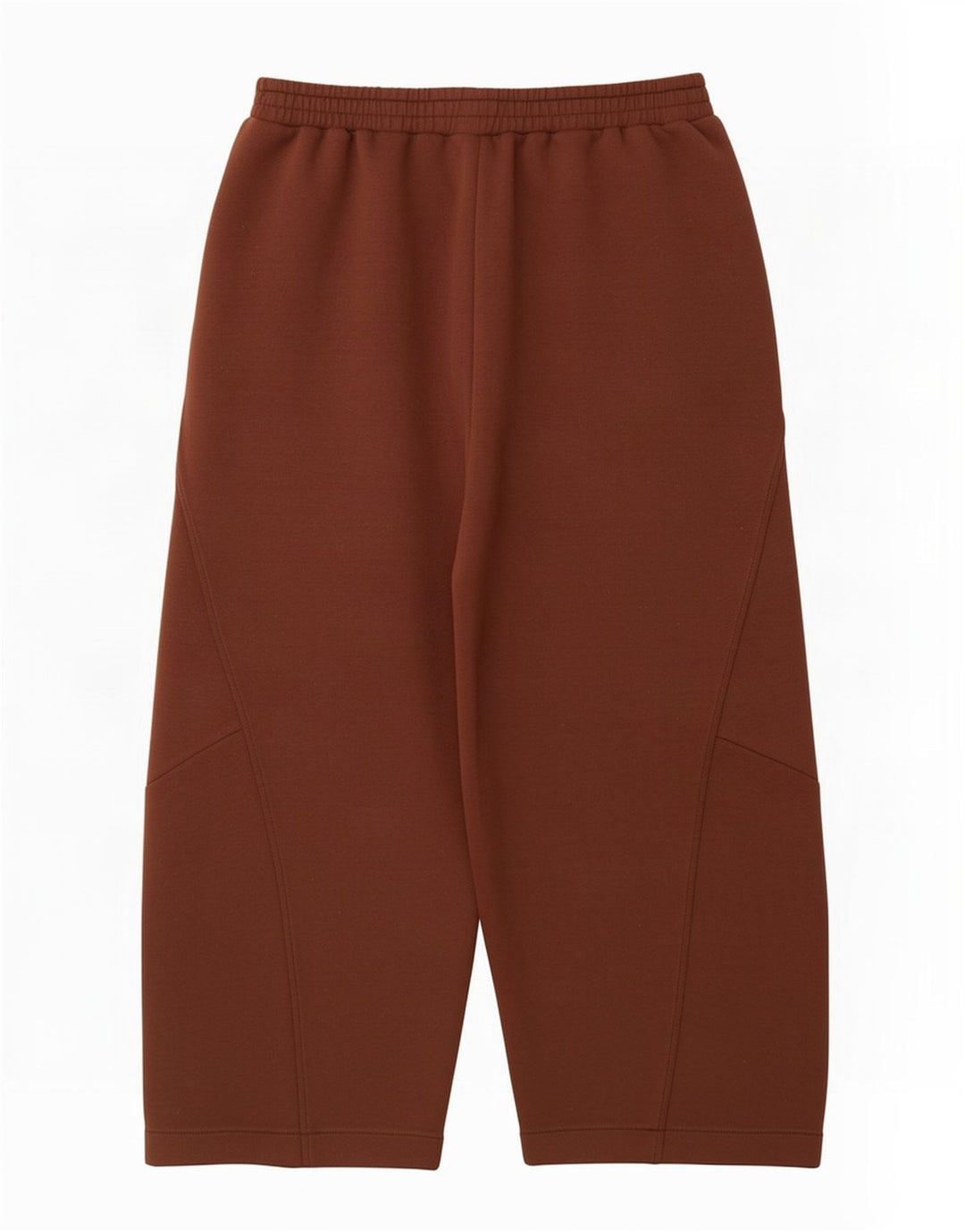 Pantaloni da tuta corti Marks & Spencer da donna UK 14 Large Marrone Poliestere