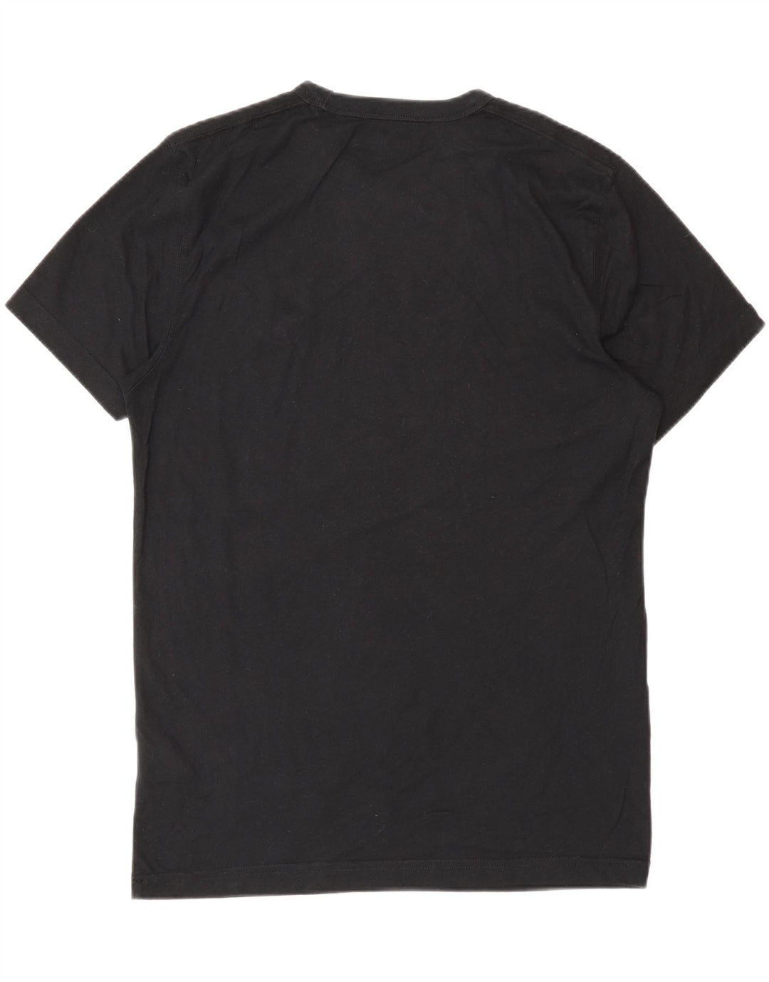 T-shirt da uomo Abercrombie & Fitch in cotone nero medio
