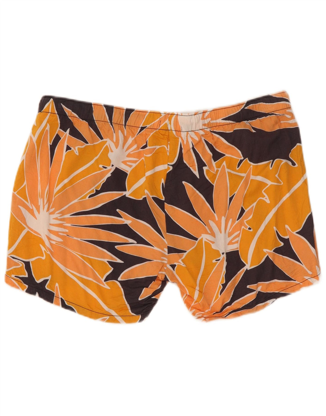 Pantaloncini casual premaman da donna Gap medi W32 viscosa floreale arancione