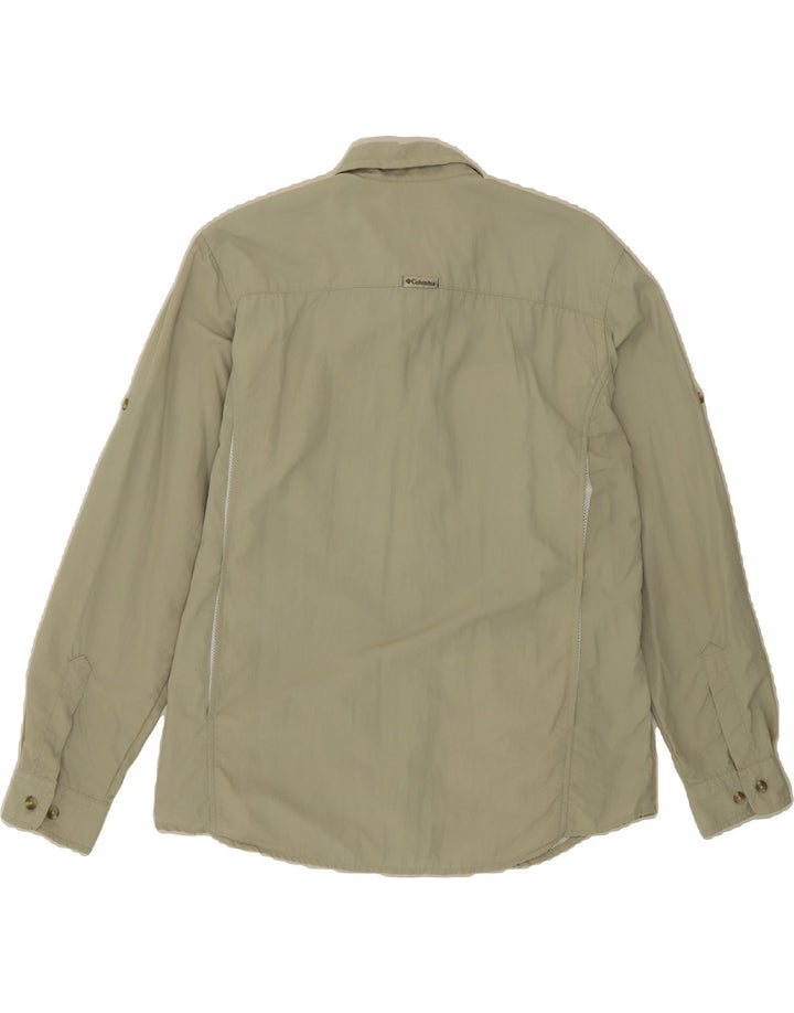 COLUMBIA Womens Shirt UK 16 Large Green Nylon Vintage Columbia and Second-Hand Columbia from Messina Hembry 