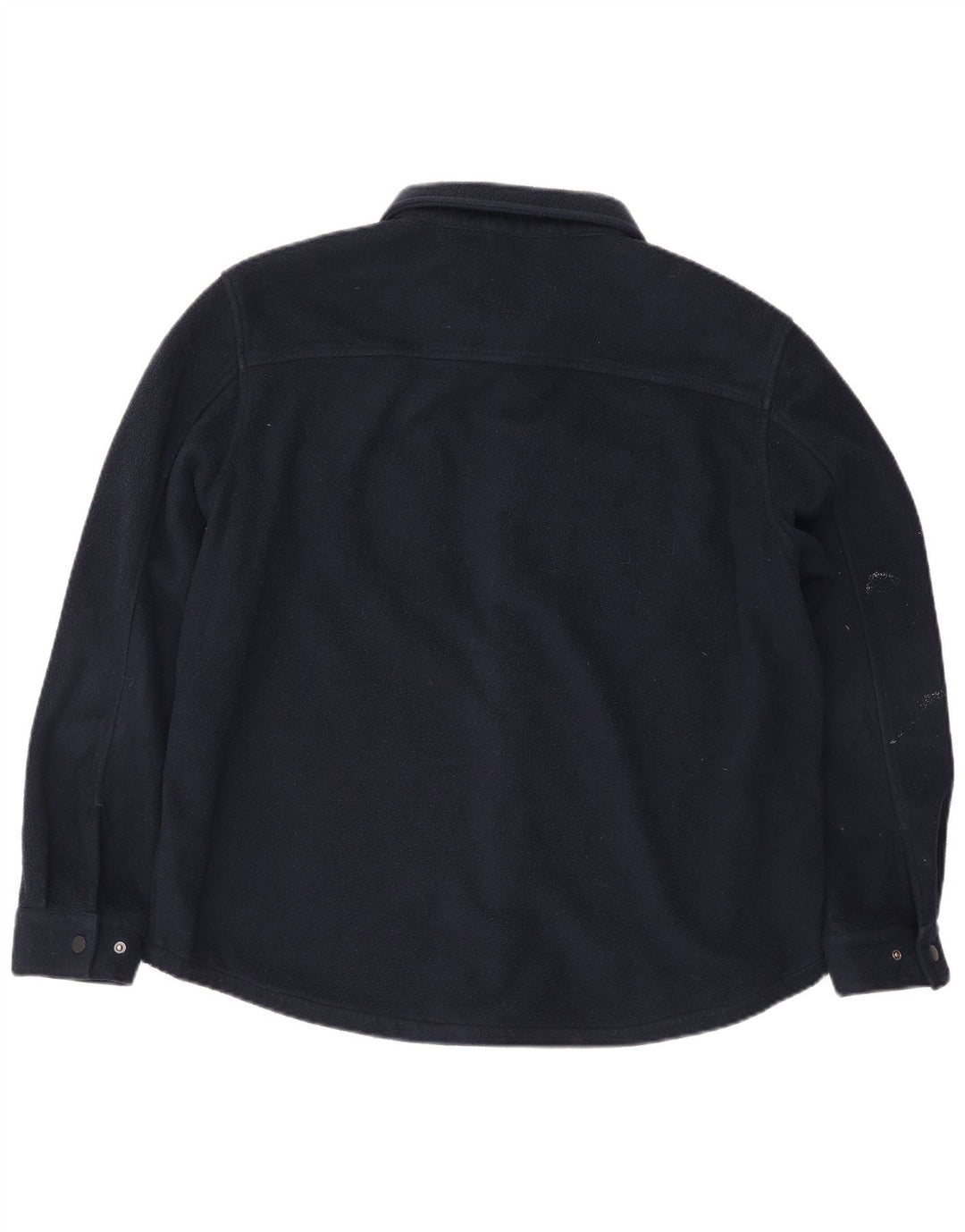 Camicia in pile da uomo Marks & Spencer XL poliestere blu navy