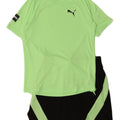Set da 2 pezzi PUMA per ragazzi 13-14 anni Poliestere color block verde
